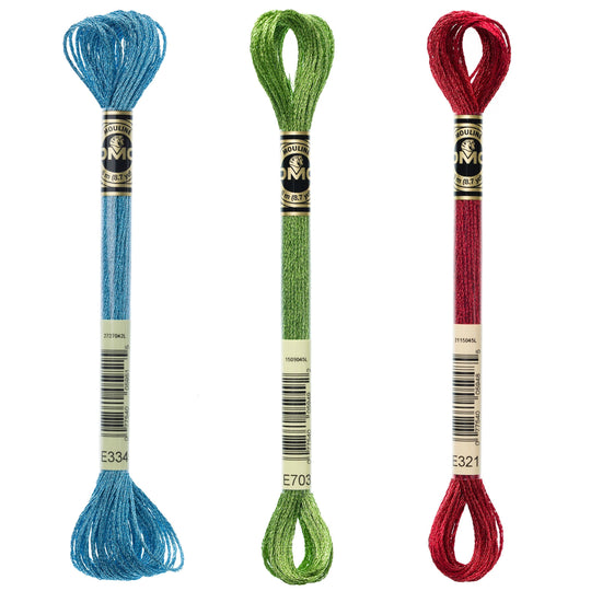 Broderigarn Mouliné Light Effects - DMC