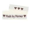 

10 Labels - Made by Mormor - 5 cm - Sandfarvet - Go Handmade
1