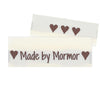 

10 Labels - Made by Mormor - 5 cm - Sandfarvet - Go Handmade
1