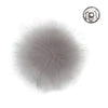 

Pompon m/knap, Grå, small - Go Handmade
1