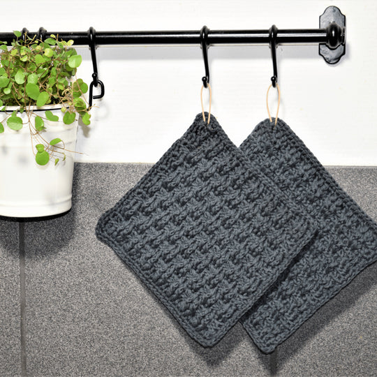 Basketweave Grydelapper