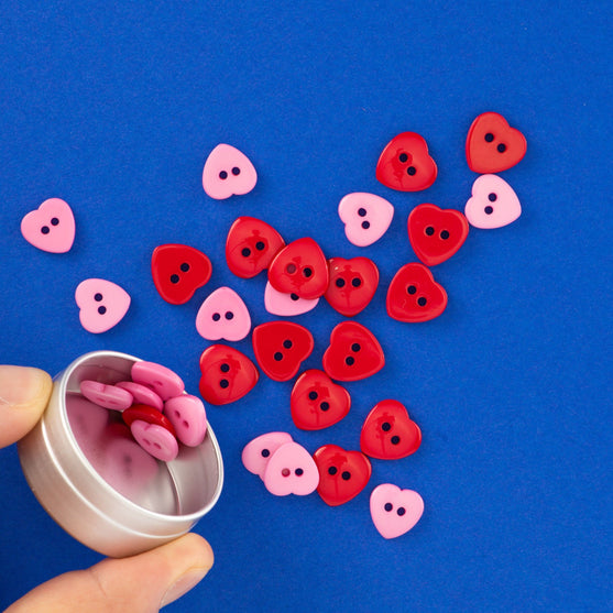 

Hjerteknapper - 30 stk. - Hobbii
3