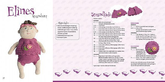 

Hæklede babydukker - Klematis
2