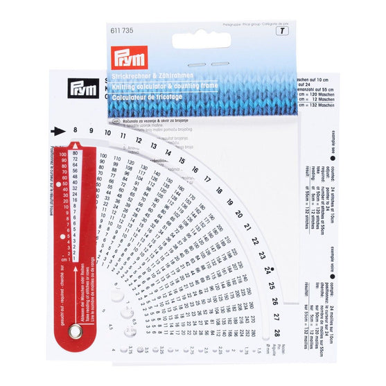 

Strikkekalkulator - Prym
2