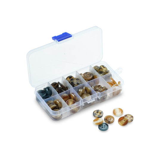 Knapper i Boks - Brune - Hobbii