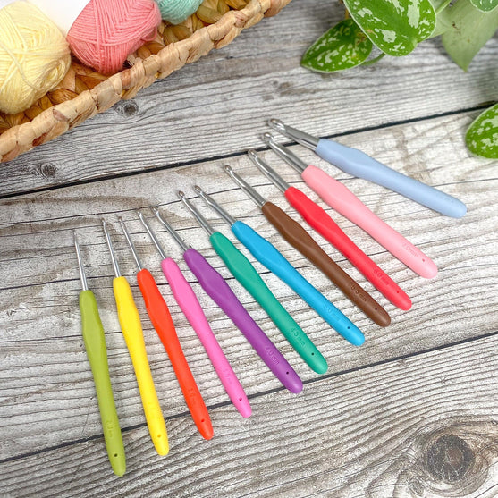 

Easy Touch Hæklenålesæt - 11 størrelser - Hobbii
13