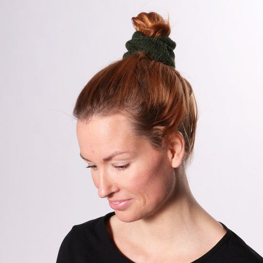 Strikket Scrunchie