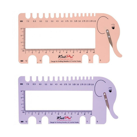 Hæklenåle- &amp; Strikkepindemåler - KnitPro