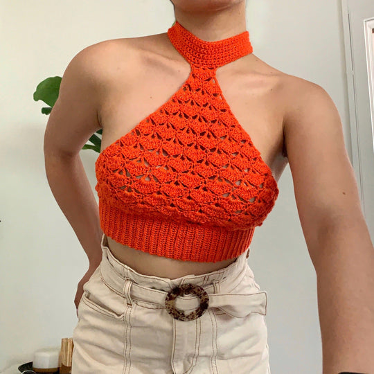 Norma Jeane - Halterneck-top