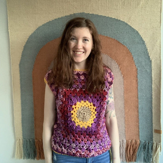 

Sunburst - Voksenbluse
1