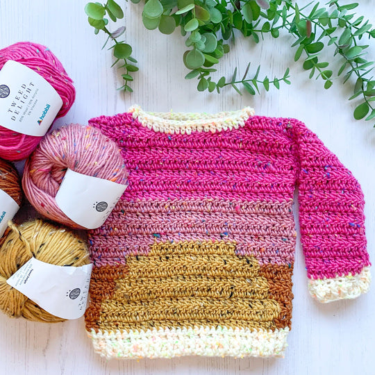 Sunset - Børnesweater