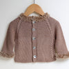 

Cardigan Fur Moss Stitch
4