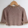 

Cardigan Fur Moss Stitch
5