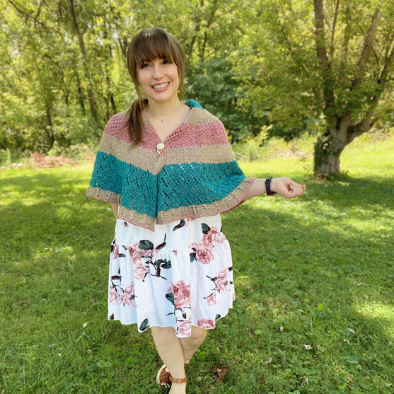 

Desert Bloom - Sjal
9