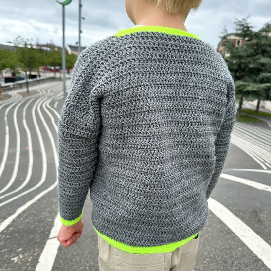 

Contrast Cardi - Børnecardigan
2