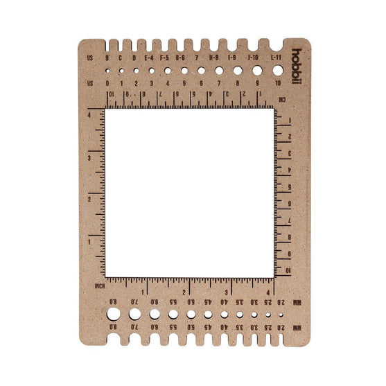 

Hæklenåle- og Strikkepindemåler - Hobbii
1
