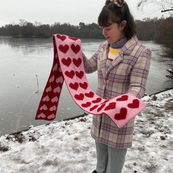

All My Heart Scarf - Tørklæde
1