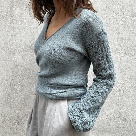 Starflower – Slå-om-bluse