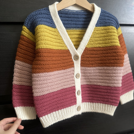 

Iris – Børnecardigan
3