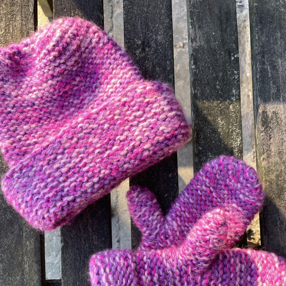 

Ultra Easy Garter Stitch Beanie - Hue
3