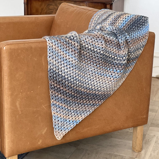 

Lacy Afternoon - Sjal i tunesisk hækling
2