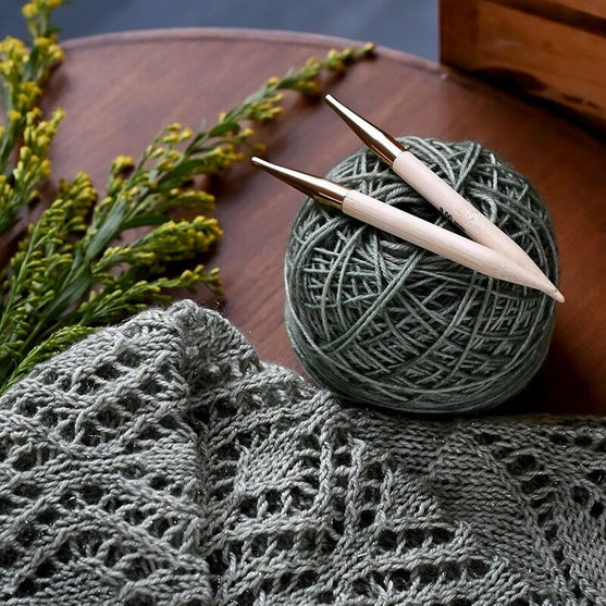 

Bamboo Udskiftelige Rundpinde - KnitPro
5