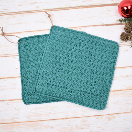 Grydelapper - Juletræ