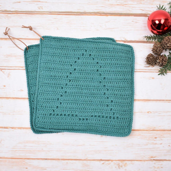 

Grydelapper - Juletræ
2