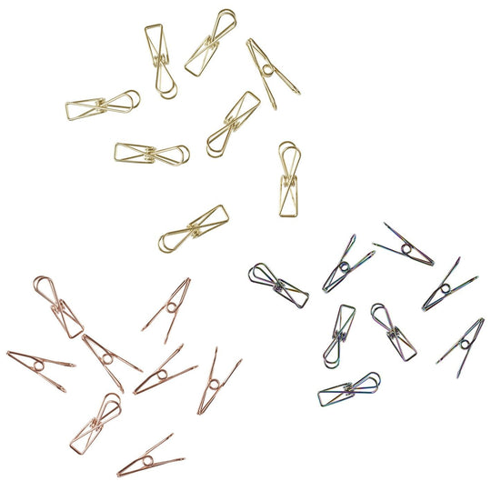 Klemmer i Metal - 8 stk. - Hobbii