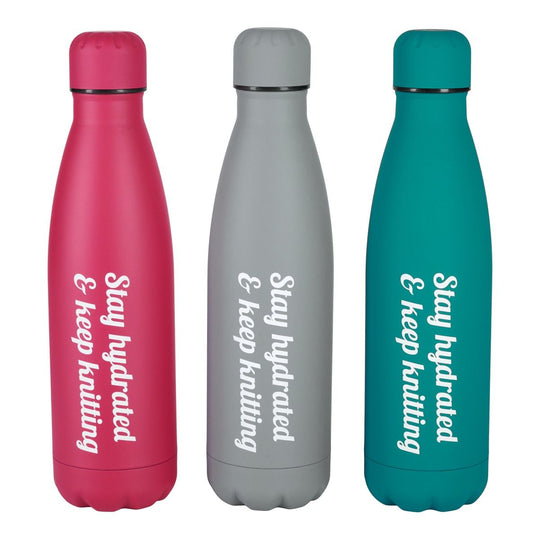 Termoflaske - Stay hydrated &amp; keep knitting - Hobbii