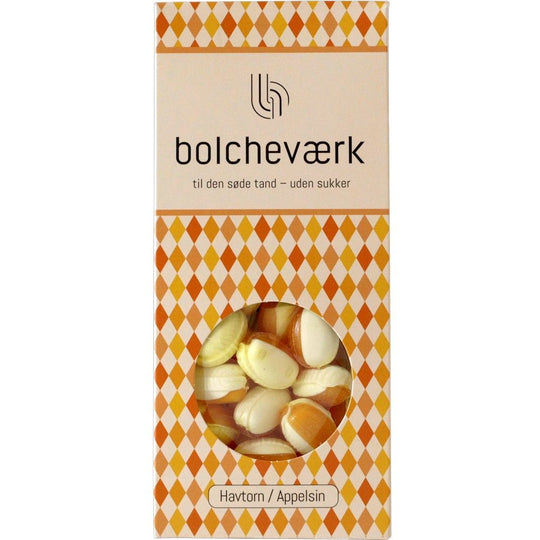 Havtorn &amp; Appelsin – Sukkerfri bolcher - Bolcheværk