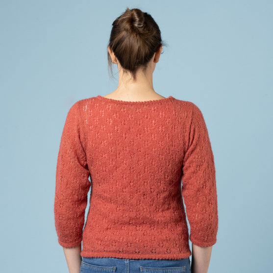 

Martha - Bluse med hulmønster
7