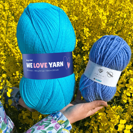 

Mega Ball 400 g - We Love Yarn
2