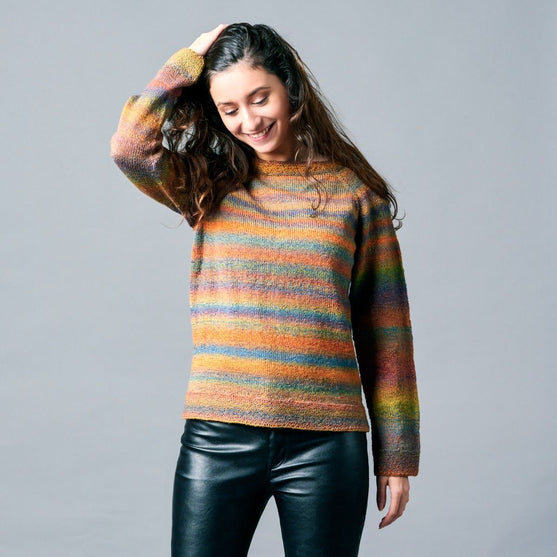 

Mette - Top-down Bluse
2