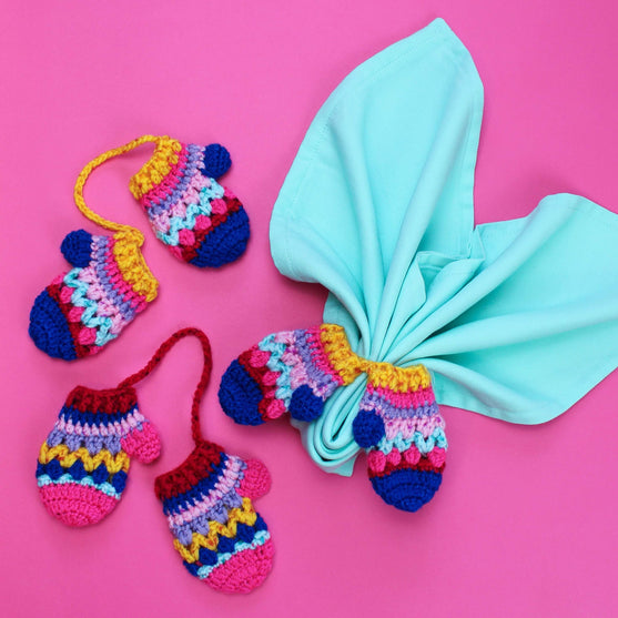 

Mini Mitten - Servietringe
1