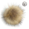 

Pompon m/knap, Naturlig - Go Handmade
1
