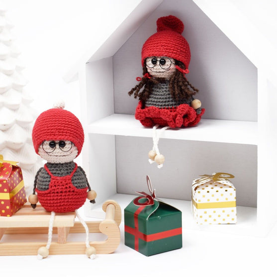 

Hæklede nissebørn
4