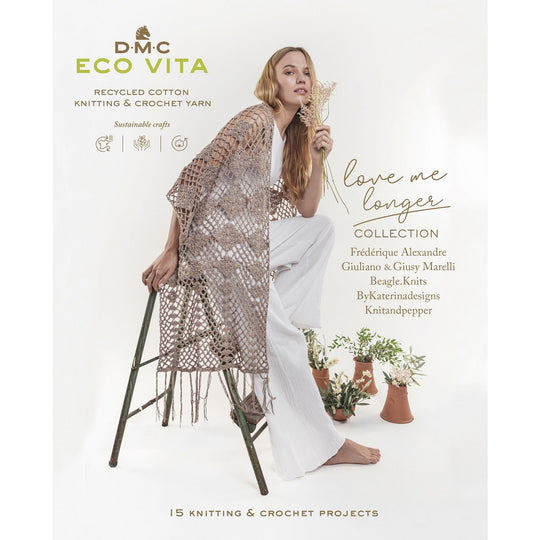 Eco Vita - 15 Strikke- &amp; Hækleprojekter - DMC
