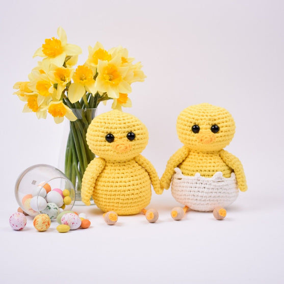 

Påskekyllingerne Perle og Pedro - Små
1