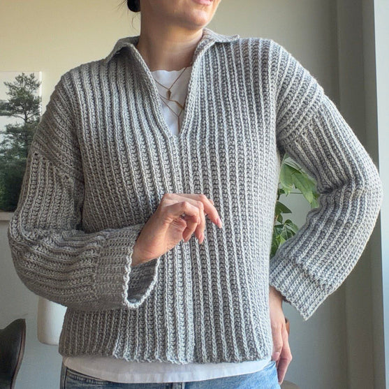 

Evelyn - Ribsweater
1