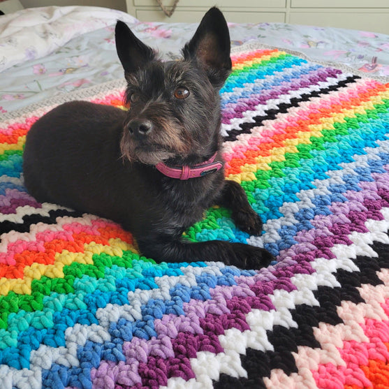 

The Rainbow Cuddle Blanket - Tæppe
5