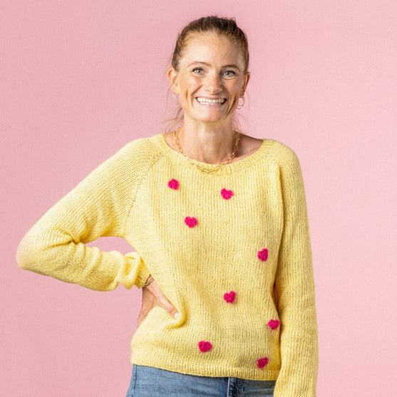 

Pink heart - Sweater - Pink Collection
1