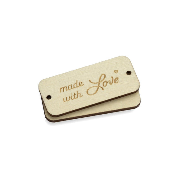 

Labels i Træ - Made With Love - Hobbii
1