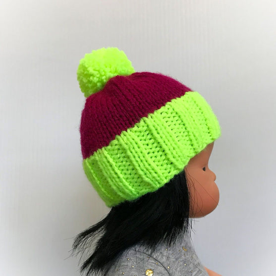 

Pompom Hat - Dukkehue
1
