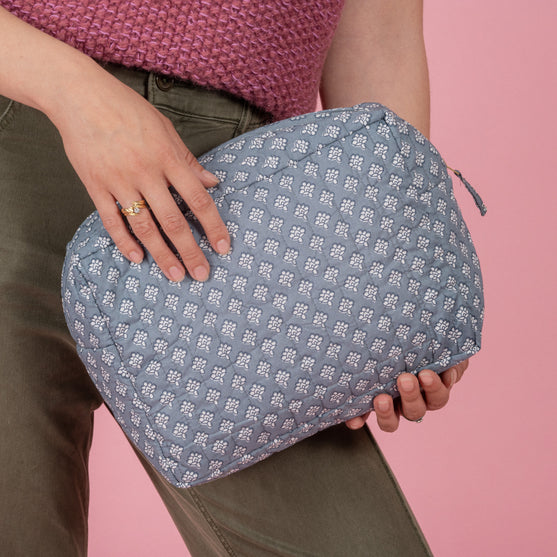 

Quiltet Projekttaske - Aflang - Large - Hobbii
3