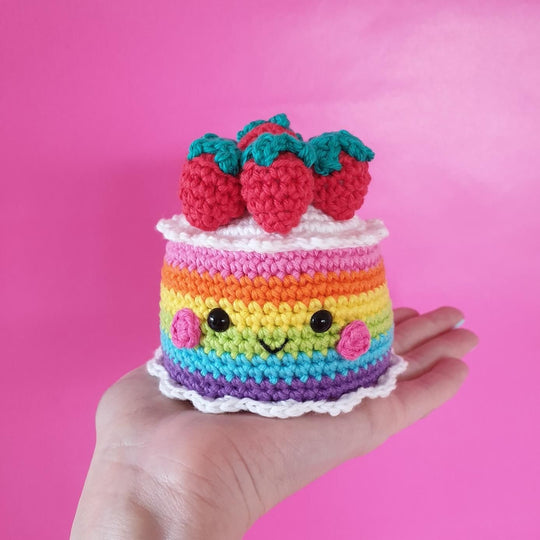 Kawaii Rainbow - Cake