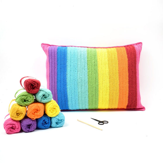 

Rainbow Stripes - Pude
1