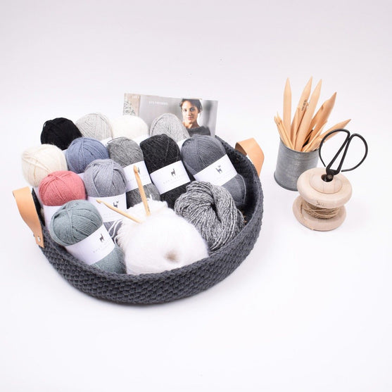 

Ribbon Projektbakke Med Læderbund
5