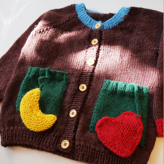 

Love Moon - Børnecardigan
3