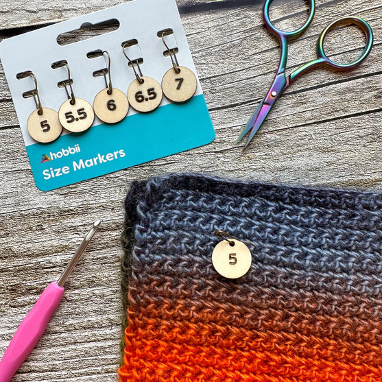 

Størrelsesmarkører - Hobbii
3